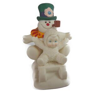 DEPT 56 Snowbabies Fun With Frosty the Snowman Figurine Holiday Winter 3.5"